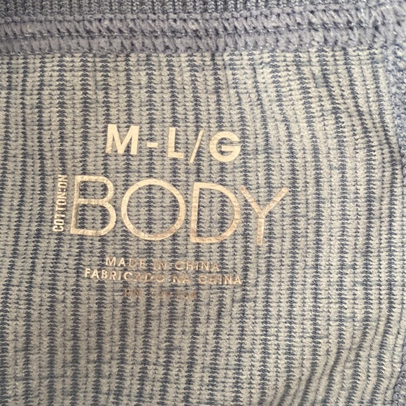 Cotton On Body - Hi-Low Rib 7/8 tights - Size Medium/Large - Picture 4 of 4